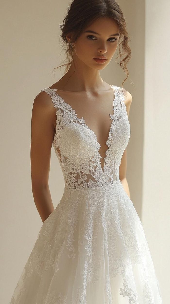 Bridal editorial visual